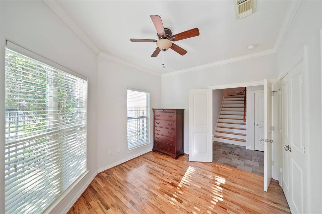 Another view of the first floor bedroom.