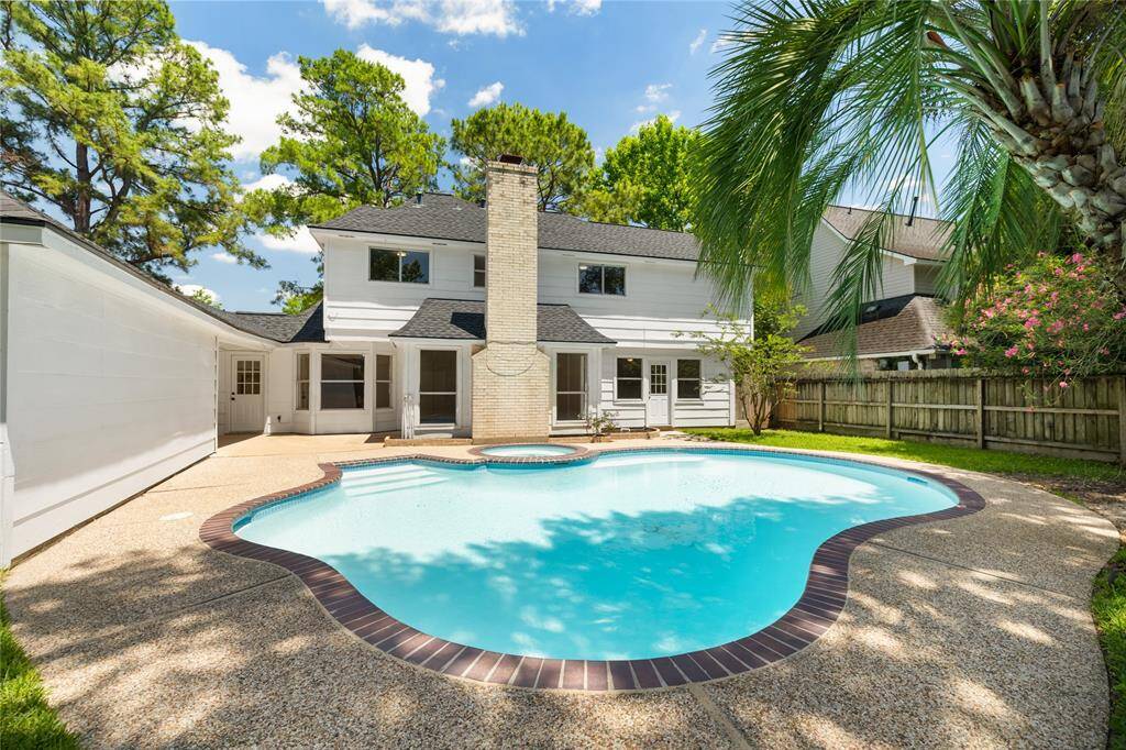 Whether you're soaking in the spa or enjoying a sunny afternoon poolside, this outdoor space is a true escape.