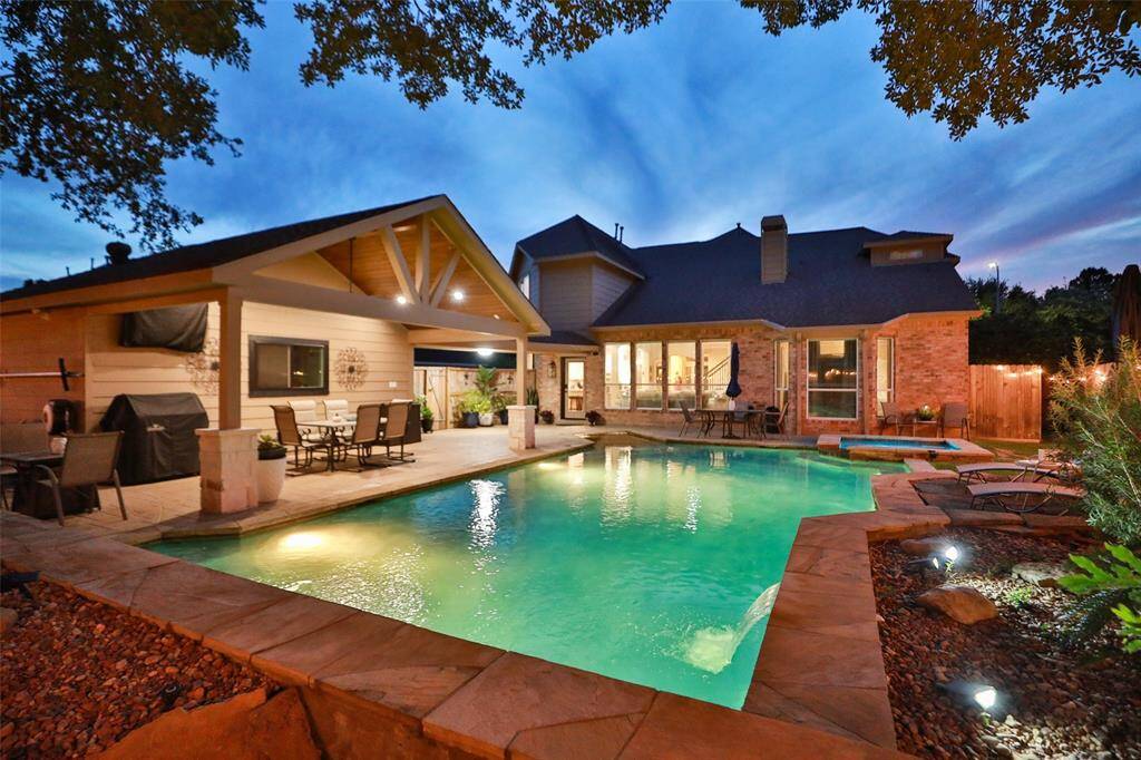 Imagine the parties you can host in this beautiful oasis.