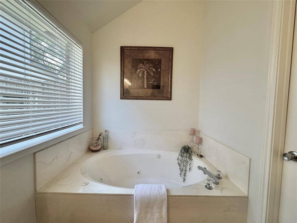 Separate Jetted Tub w/Window in Primary Bath