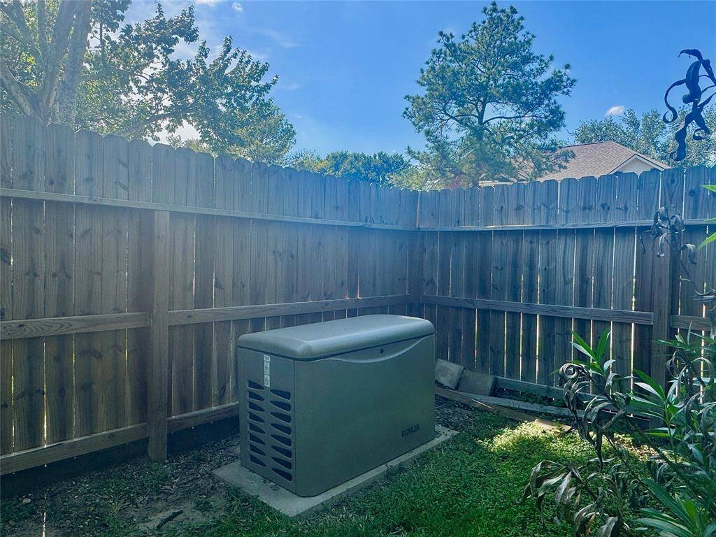 Back Yard with Mature Landscaping