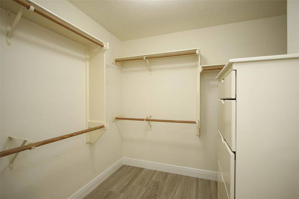 Master closet