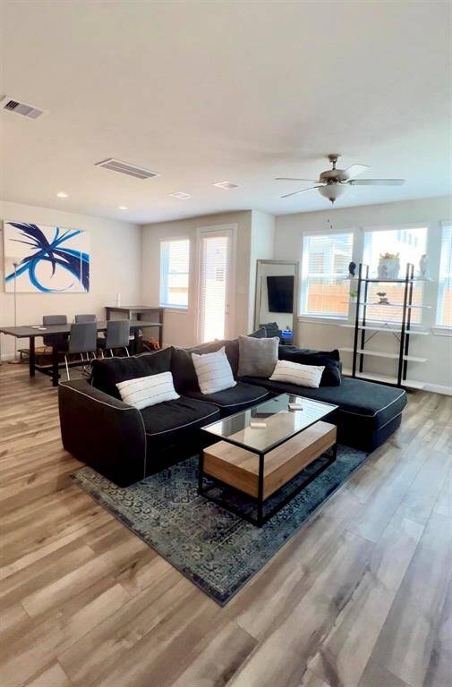 Open concept floorplan