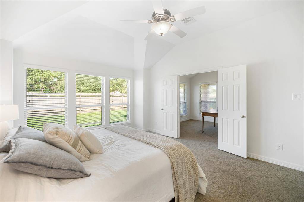 A wonderful feature of this primary suite is this attached study through double doors that could also be used as a nursery, exercise room, hobby room, or an "anything-you-can-imagine" room.