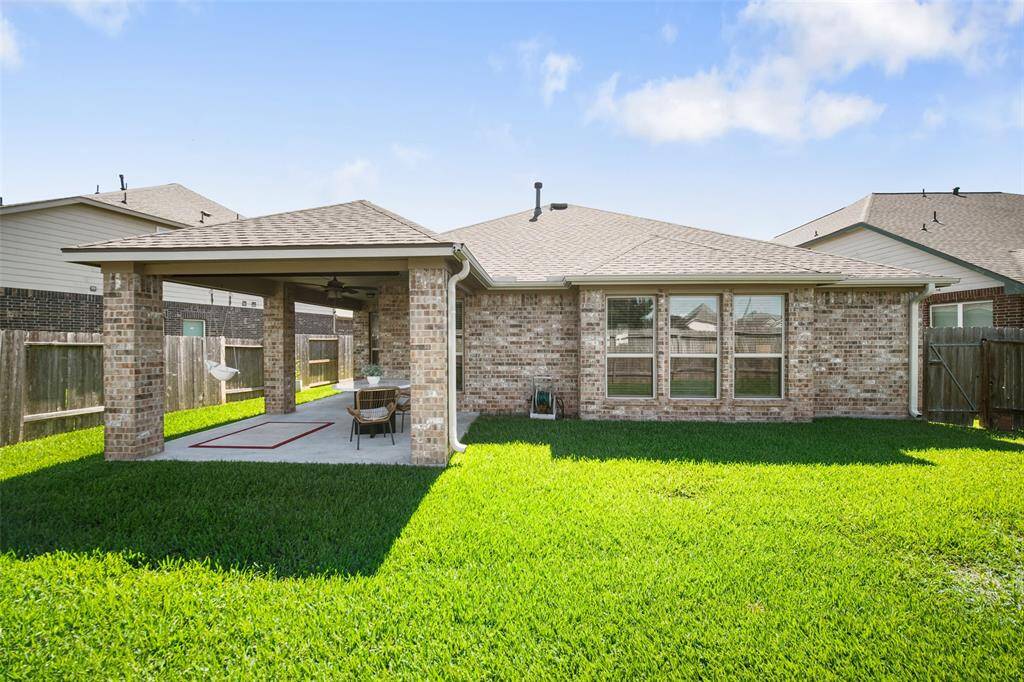 The house is four-sides brick, which means very little maintenance!