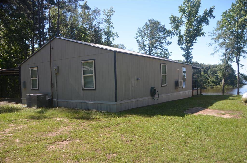 Side view of property.