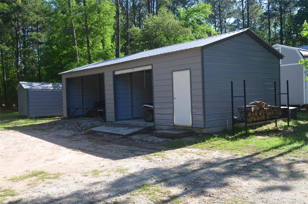 View of the Garage/Open Barn