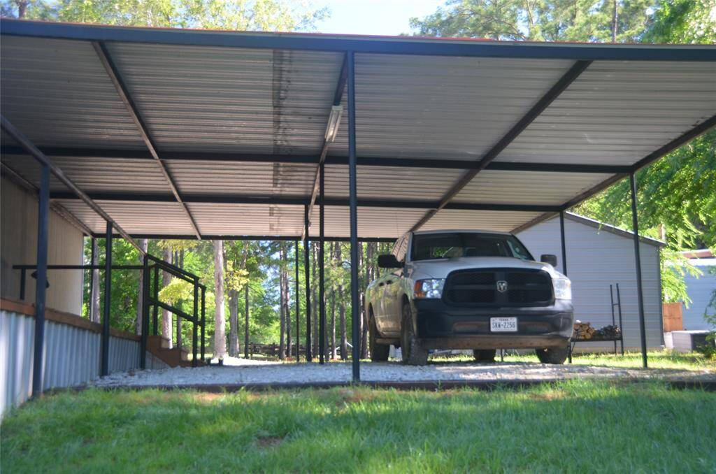 Large Well Lit Carport area!