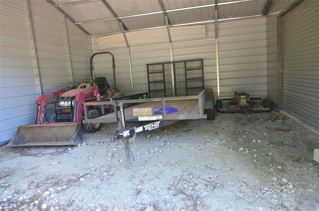 2014 Mahindra MAX Tractor, 460 hours, Bill of Sale and 2023 TOP HAT Drop Gate Trailer--Title Included