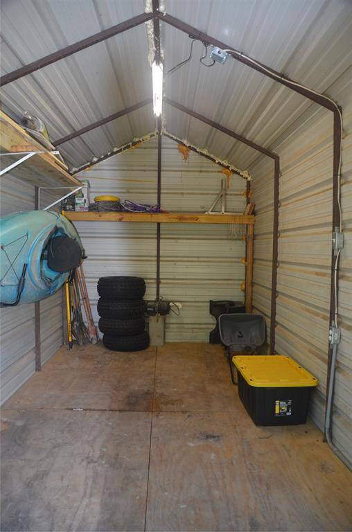 Storage Shed is 15x8