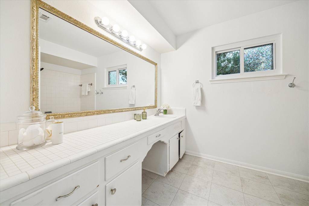 Virtual staging used to show potential layout.