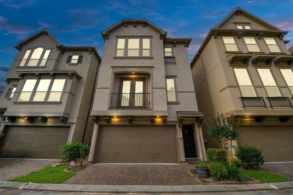 Bright and airy three-story home with natural light throughout.