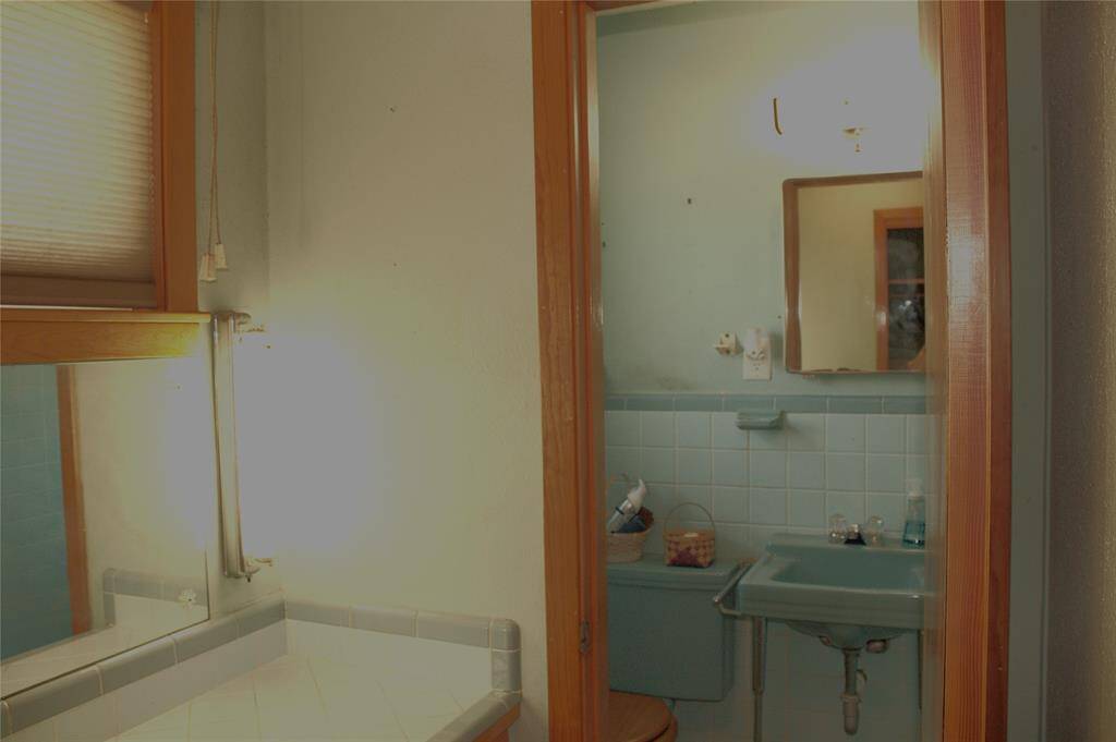 Primary bathroom.