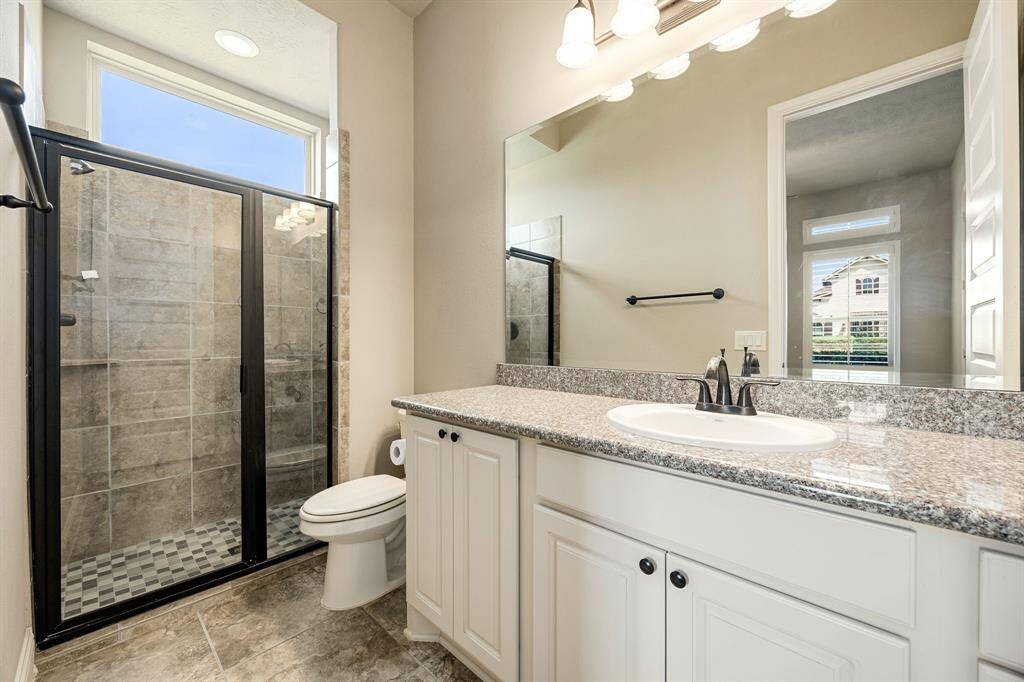 Secondary bathroom