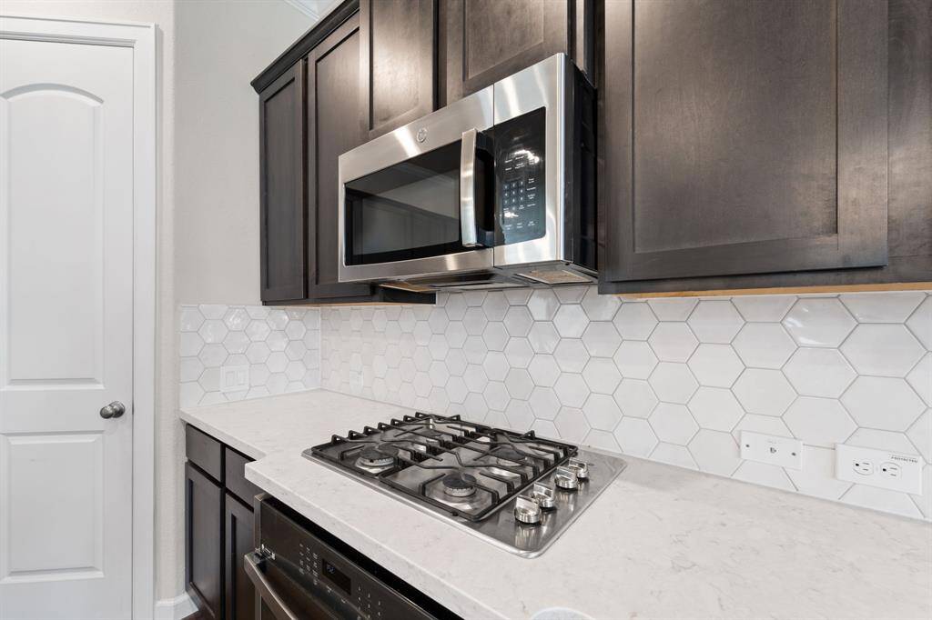 Plenty of counter space for cooking and a walk in pantry!