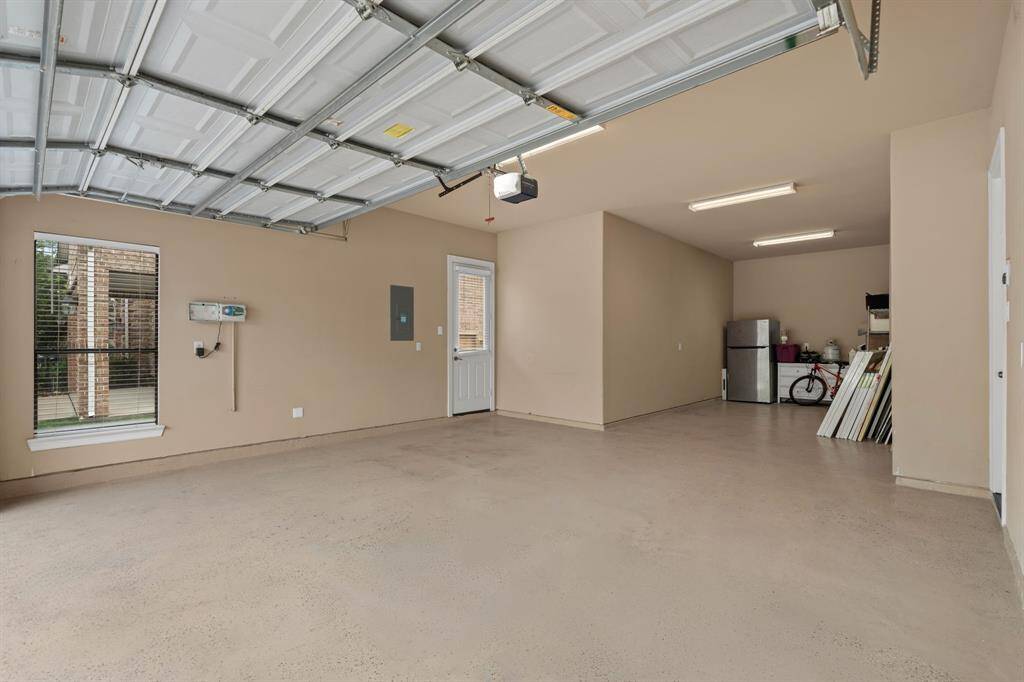 3 car Tandem garage!
