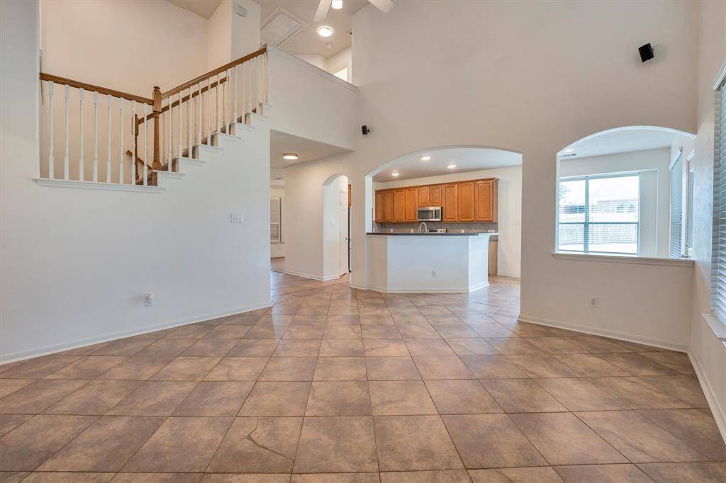 Another view of the open concept living space