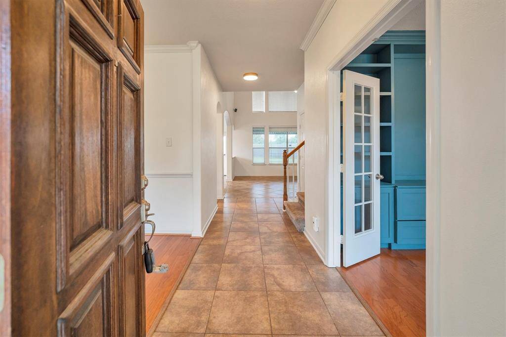 Bright and welcoming entryway, creating a warm first impression.