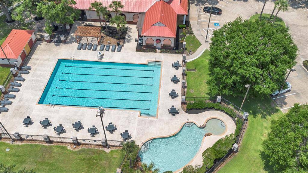 A short bike ride or walk to one of the many HOA pools