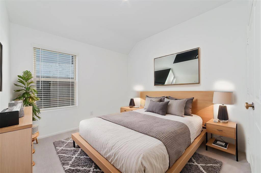 One of 4 bedrooms - this one is next to the laundry room.