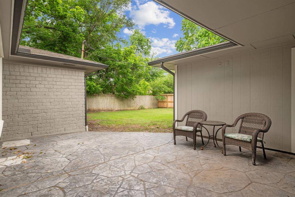 Inviting Patio