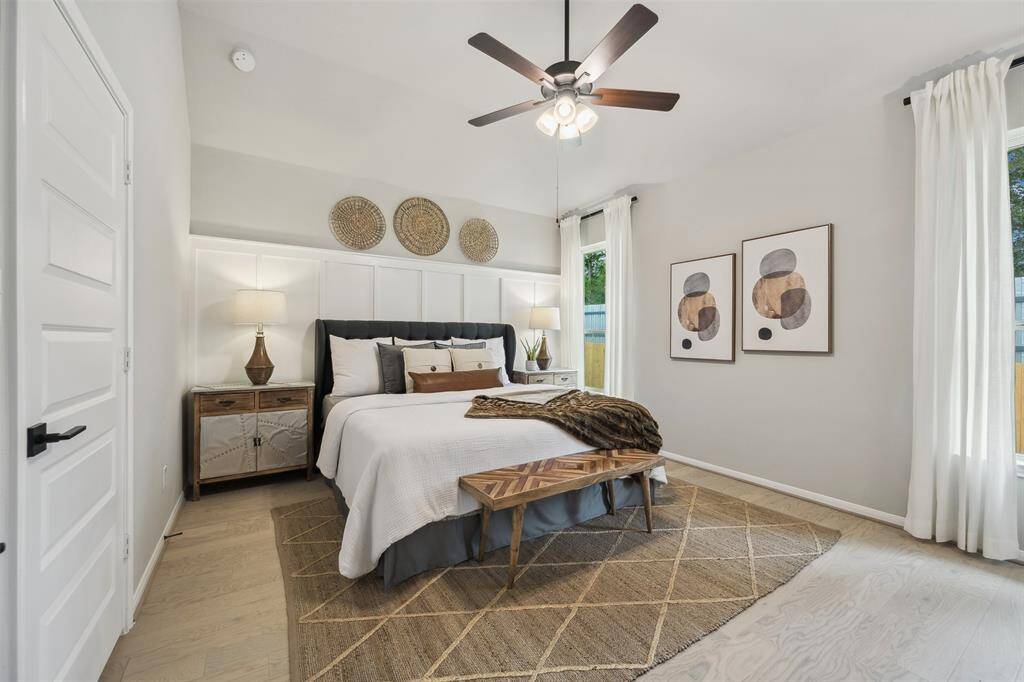 Spacious owner's suite