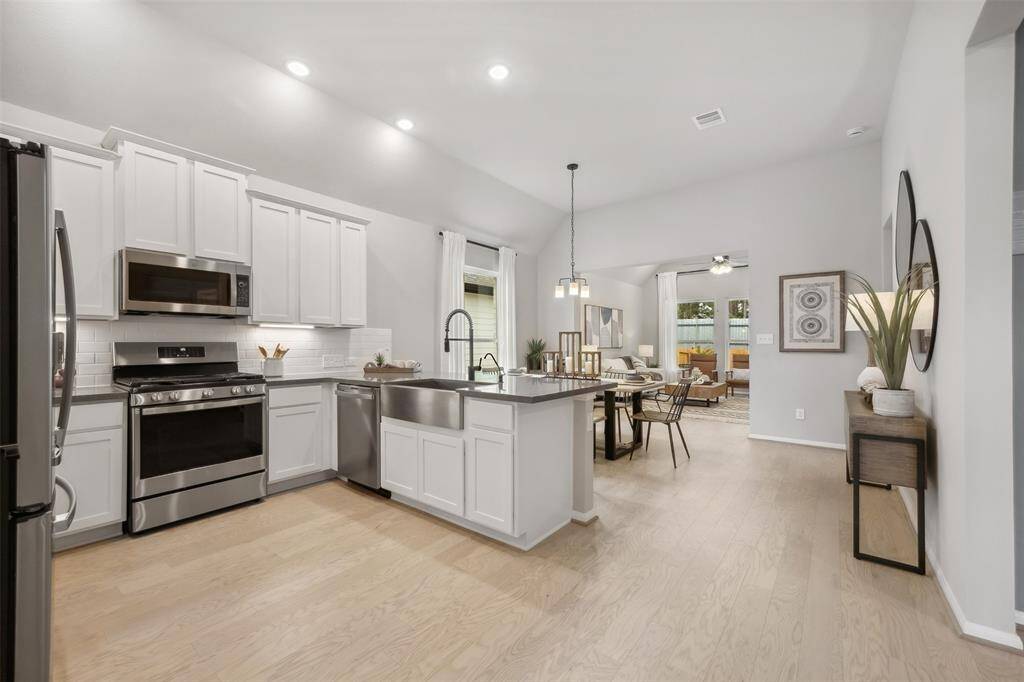 Bright open floor plan