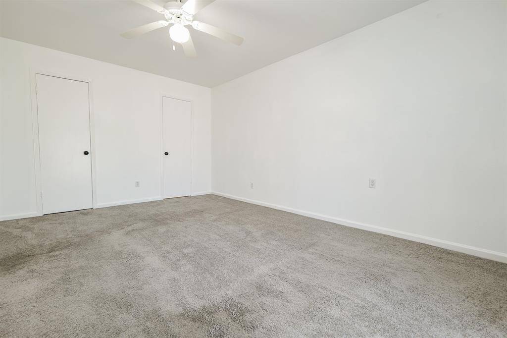 Two walk-in closets in the primary bedroom!