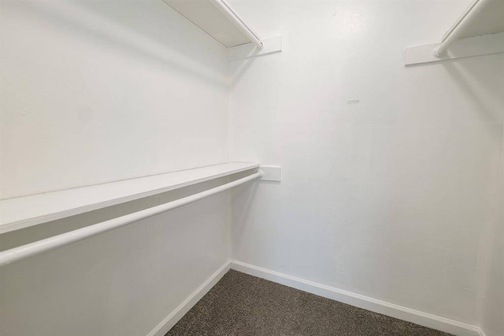 View inside one of the walk-in closets!