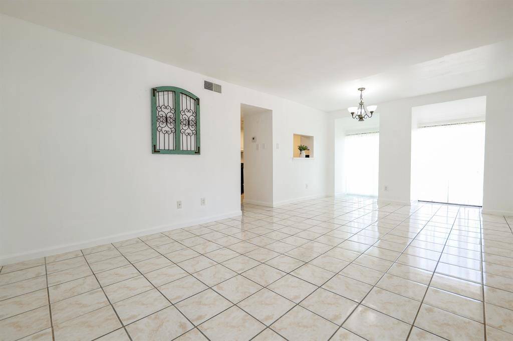 Abundance of natural light in the living and dining area!