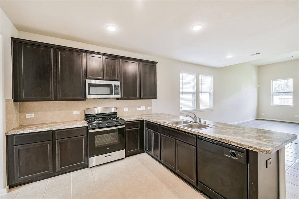 Nice Overall Perspective of the Kitchen Layout!