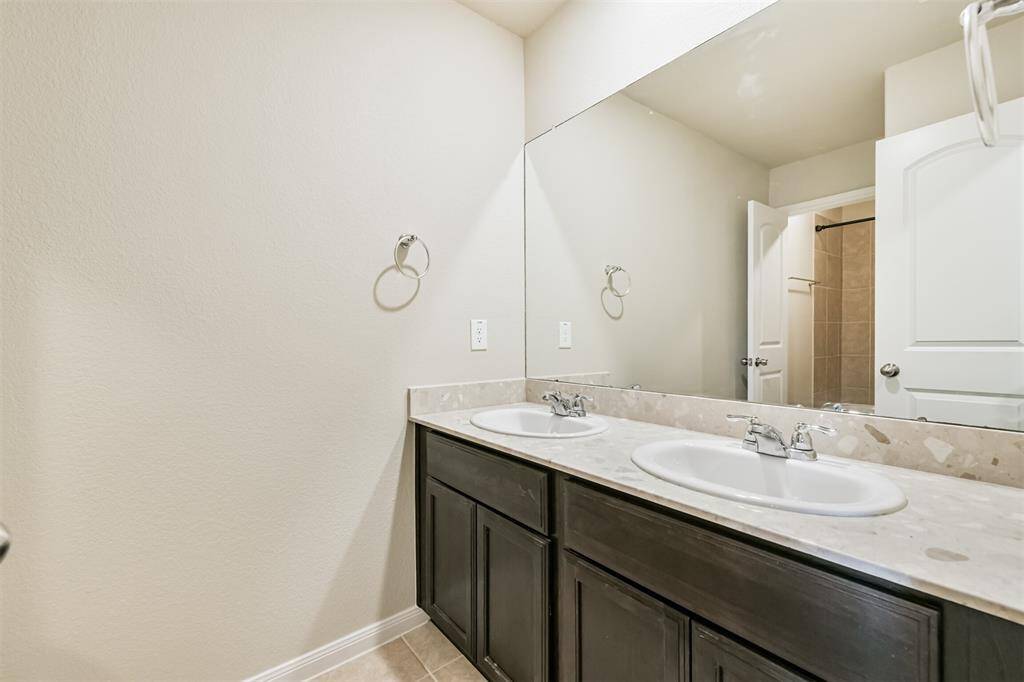 Dual Sinks in the Upstairs, Servicing All of the Bedrooms on the Second Floor!