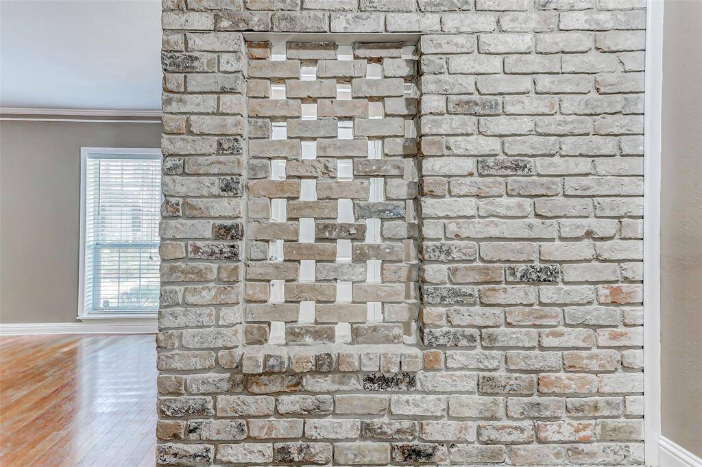 Original brick wall