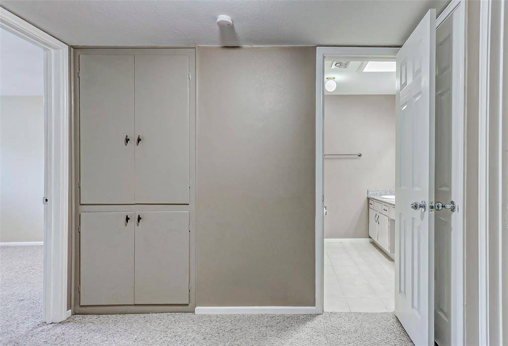 Plenty of storage on the second floor.
