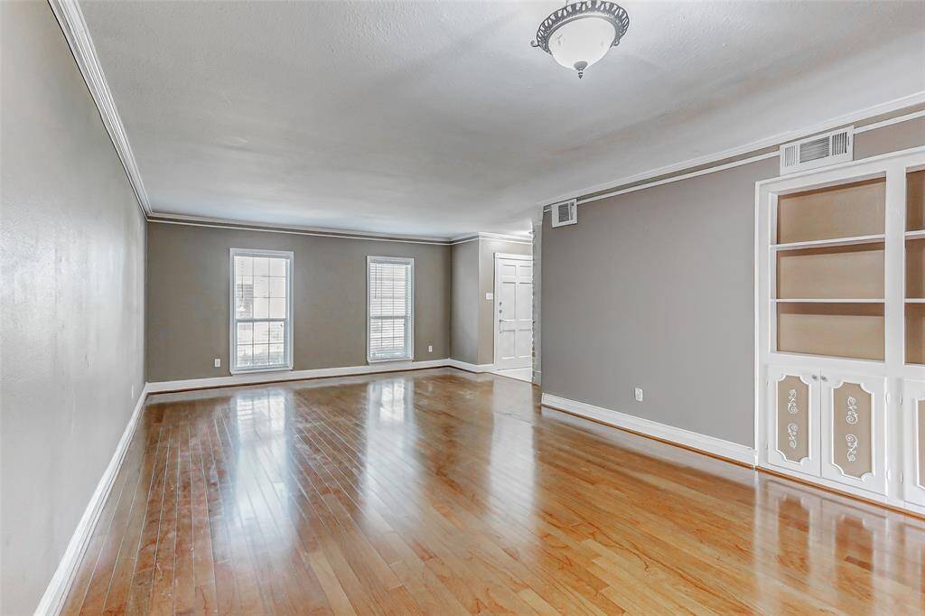 Plenty of natural light in the living space.