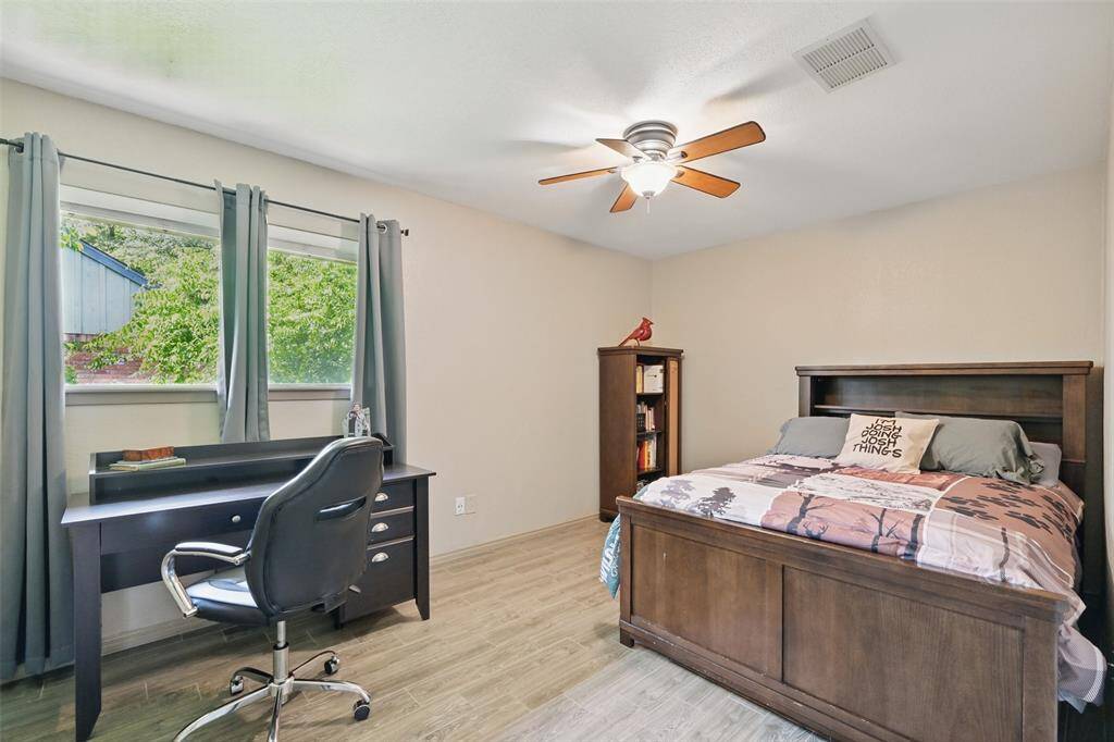 One of the secondary bedrooms with plenty of space!