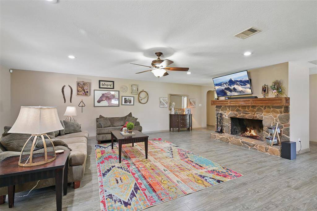 Check out this fireplace!