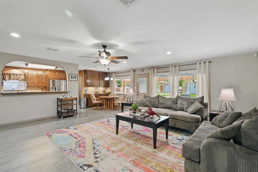 This property is located close to shopping and schools but feels like you are in the country.