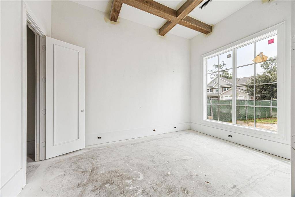 Progress photo of the office May 2025.