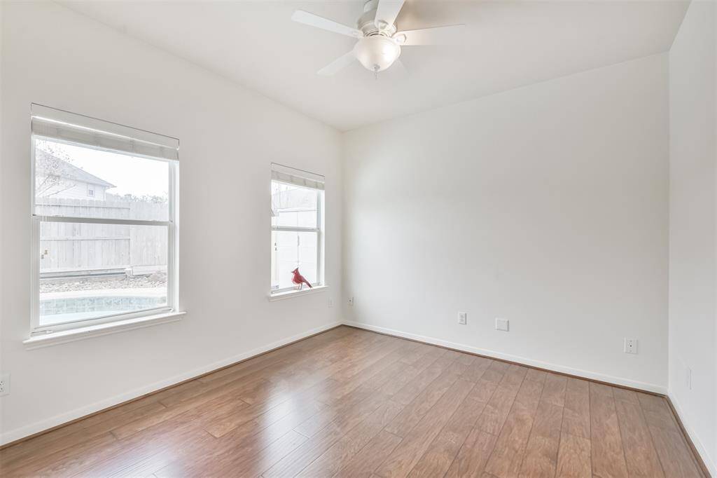 Another secondary bedroom. Both secondary bedrooms have great closet space, freshly painted and no carpet!