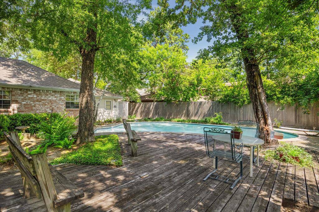 Whether taking a refreshing dip in the pool, hosting a BBQ, or simply enjoying the tranquility of the greenery, this backyard offers a peaceful and rejuvenating escape for residents to enjoy the beauty of the outdoors right at home.