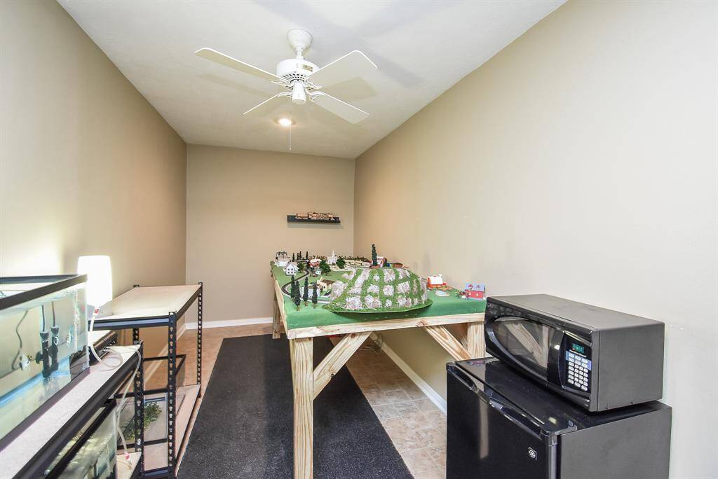 Hidden "secret" room off the theater room.