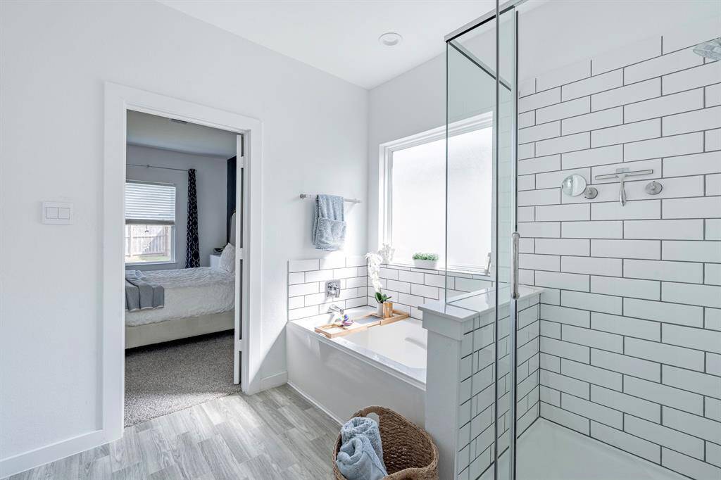Bright and airy with modern finishes for a spa-like experience.