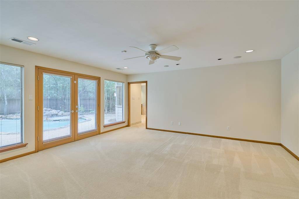 Large primary suite