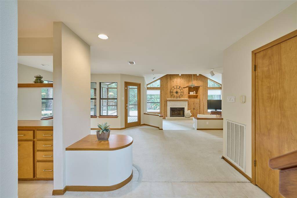 Welcoming interior