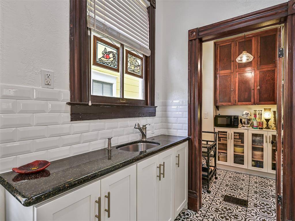 Additional sink could be a wet bar or prep sink.