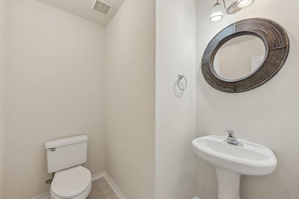 Half bath downstairs