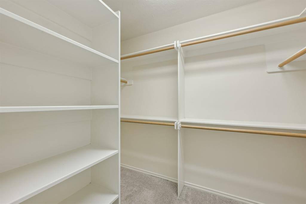 Primary walk-in closet