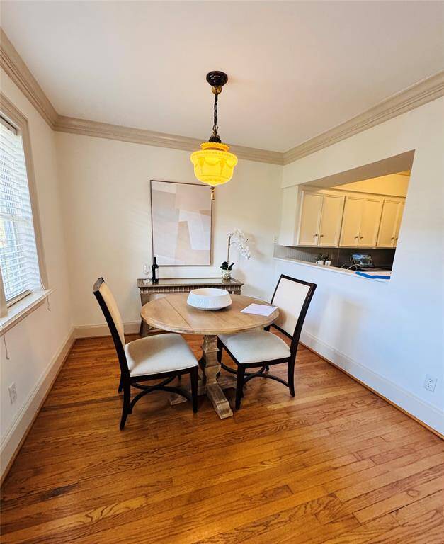 Dining area