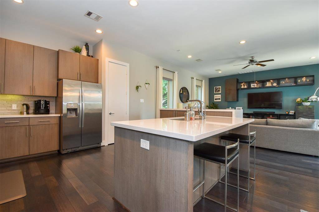 Welcome to your dream kitchen and living area!